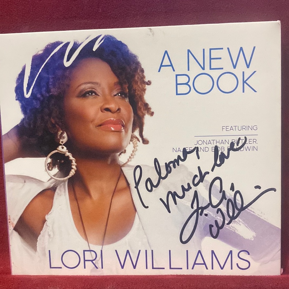 Lori Williams Signed CD A New Book